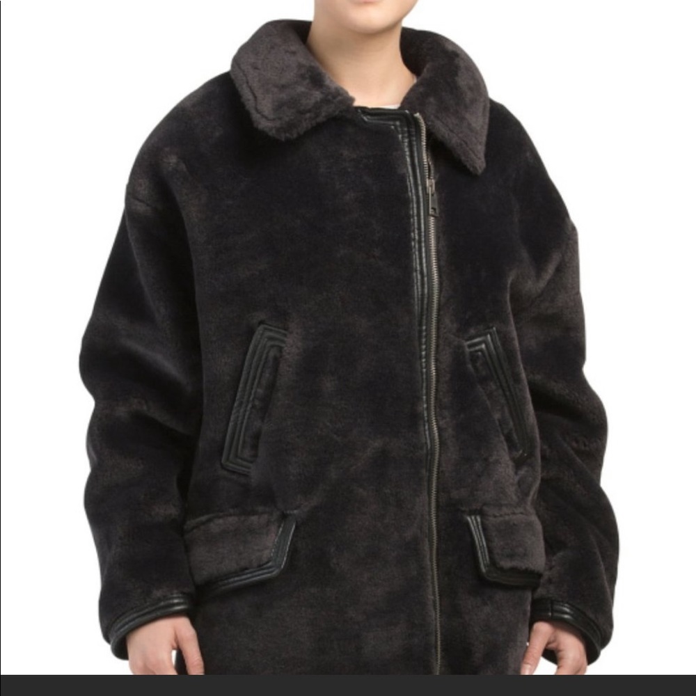 Just Cavalli Faux Fur Coat